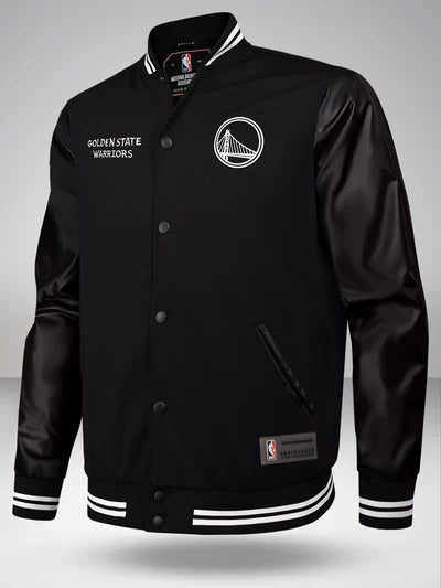 Golden State Warriors: Printed Varsity Jacket