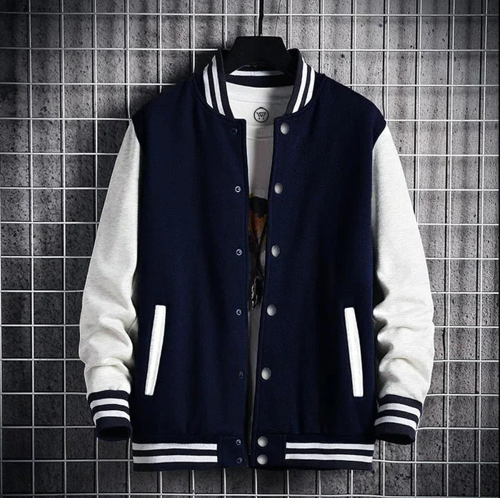 BLUE VARSITY JACKET